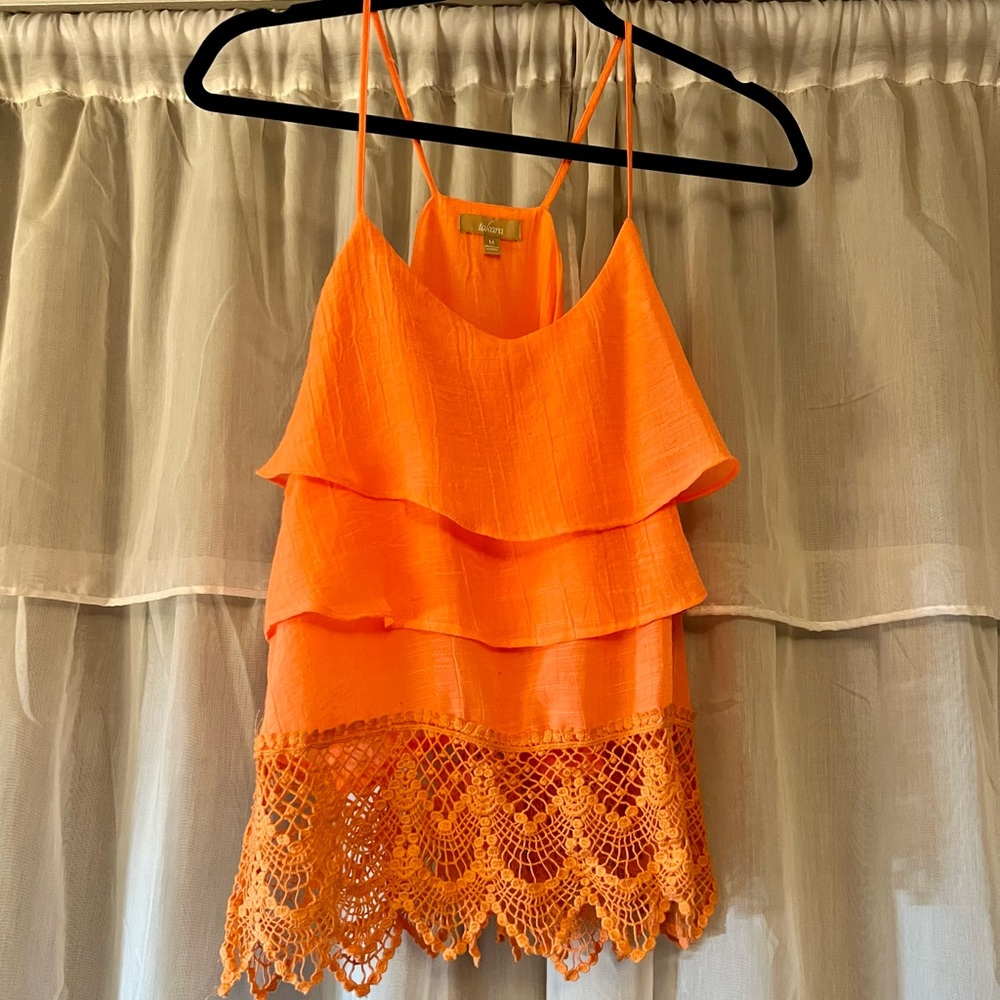 Layered Tank with Lace